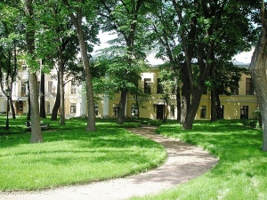 Сад дворца Бобринских