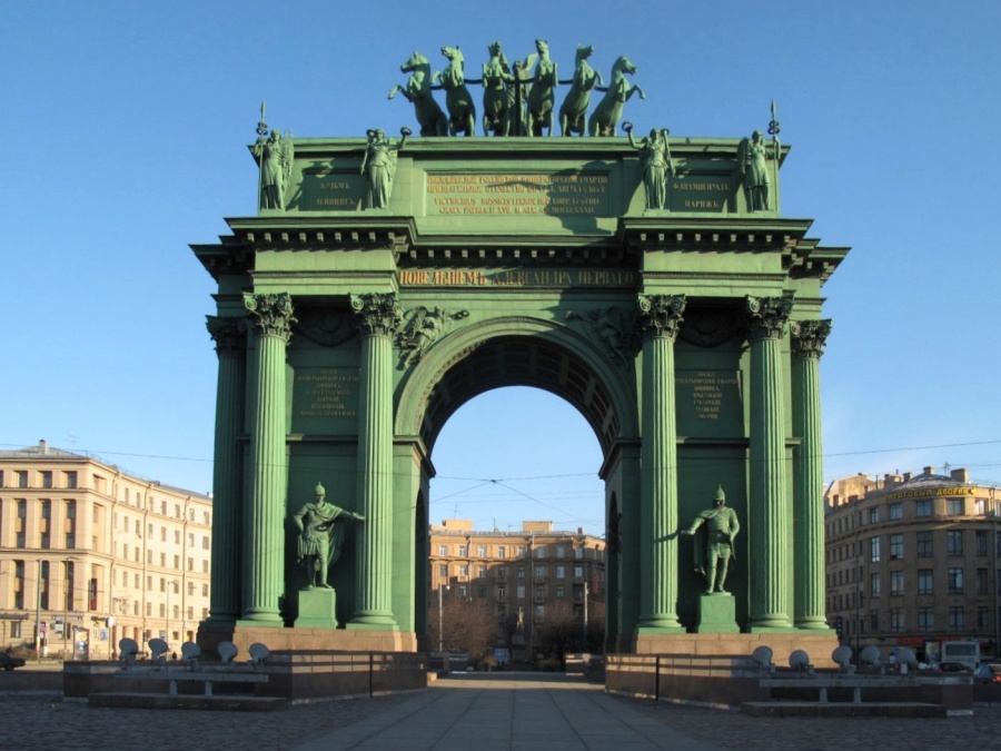 Нарвские Триумфальные ворота – Санкт-Петербург, музей-памятник (выставочный зал)