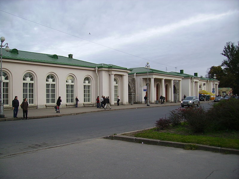 Железнодорожный вокзал Царское село (Пушкинский жд вокзал)